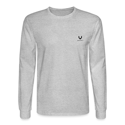 Men's Long Sleeve T-Shirt - heather gray
